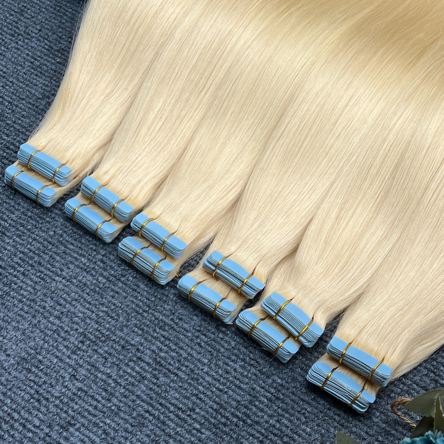 Tape in blonde